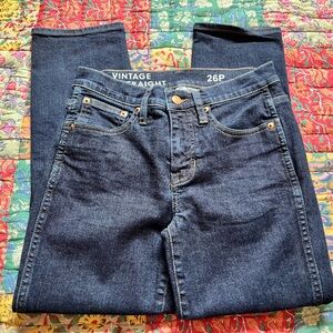 J. Crew dark wash jeans